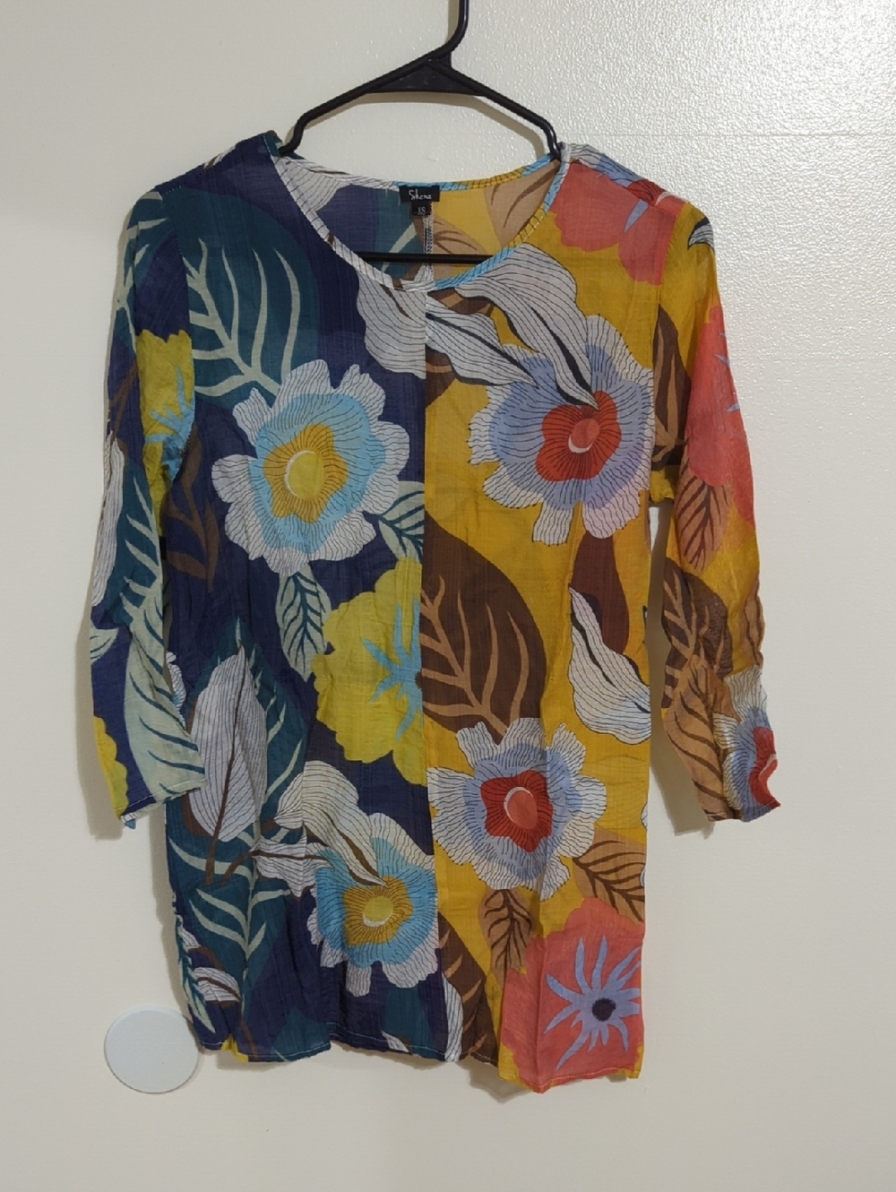 Shana Floral Tunic Blouse